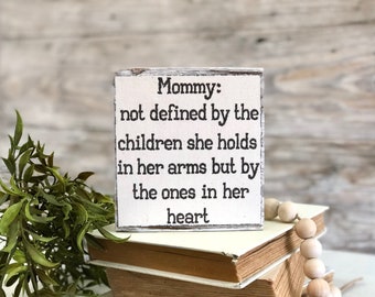 Miscarriage gift - mommy defined - infant loss - baby loss gift - mommy definition - baby bereavement