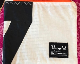 Upcycled Sail Clutch