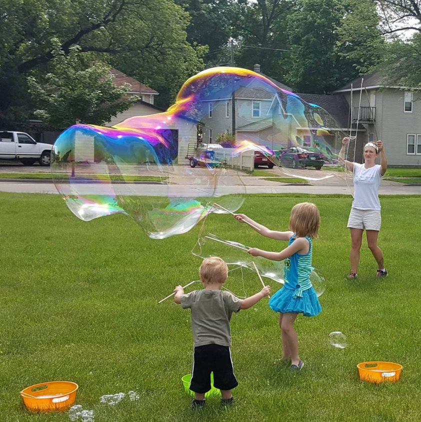 Large String Bubble Wand Huge Bubbles Bubbles as Long as a