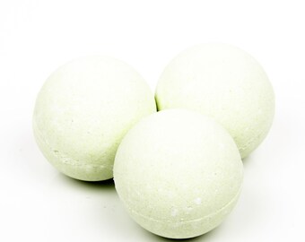 Spearmint Eucalyptus Bath Bomb - One All Natural Bath Bomb - Aromatherapy Bath Bomb