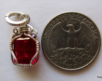july birthstone ruby pendant ruby jewelry ruby necklace
