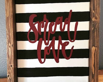 Farmhouse Spread Love Sign