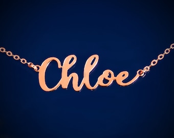 Personalized Name Necklace Custom Name Necklace Personalized Name Necklace Rose Gold Name Necklace Personalized Name Necklace For Her