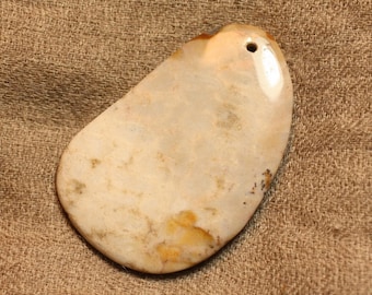 No. 15 4558550022684 55mm fossil coral gemstone pendant