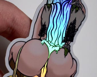My world is round - stickers - skateboard stickers - snowboard stickers - sticker - decal sticker - holographic sticker - shiny sticker
