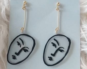 Matisse Inspired Drop Earring