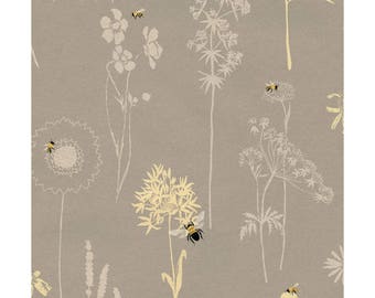 1/2 yd Save Our Bees Wildflowers by Studio E Fabrics 3957-90