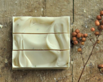 Sandalwood EarthSong Soap - Essential Oil Soap - Organic Shea Butter Soap