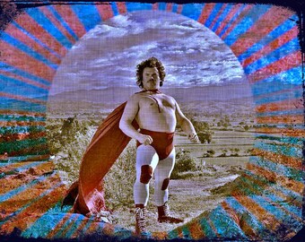 Jack Black As Nacho Libre Color Print