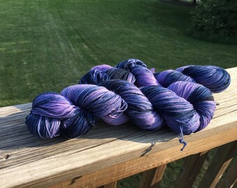 Speckles - Galaxy, Knit and Fiber Creation Tough Love Sock Yarn