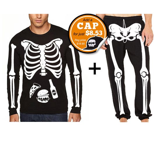 skeleton end and shirt