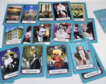 Roaring 20s Kipper (in 1890s version) Fortune Telling Cards. Brand New. Self Published.
