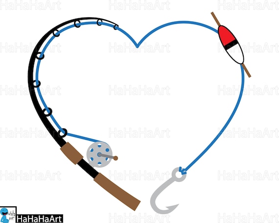 Free Free 277 Fishing Heart Svg SVG PNG EPS DXF File