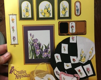 Creative Keepsakes Flowers For Your Home Cross Stitch Pattern