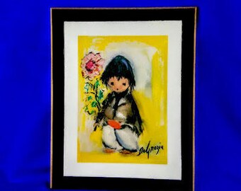Sunflower Boy by Ted DeGrazia