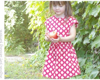 Rose Dress - Sizes 2 to 10 - digital pdf sewing pattern