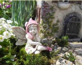 Miniature Dollhouse FAIRY GARDEN ~ Miniature Garden Fairy Kathy - New