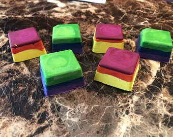 Coloring muilt crayon blocks
