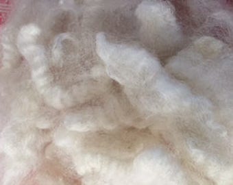 Hand Washed Romney Sheep Locks for Spinning, Doll Hair, Felting, Weaving, Rug Hooking 2 oz