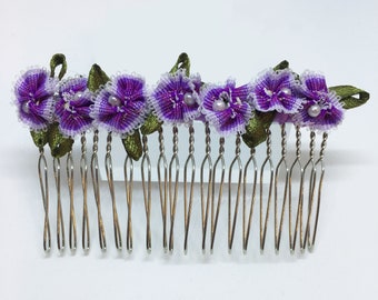 Cherry Blossom Hair Combs