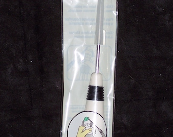 Straight Tailor's awl,Clover,steel tip,ABS resin handle,doll making,craftwork,fibercraft,paper piercing,leatherwork,art