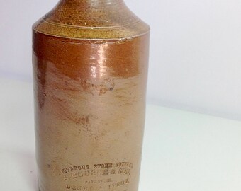 Antique Stoneware Ink Bottle