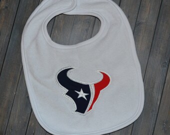 Embroidered Houston Texans Bib