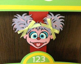 Elmo and Abby Sesame Street Birthday Sign