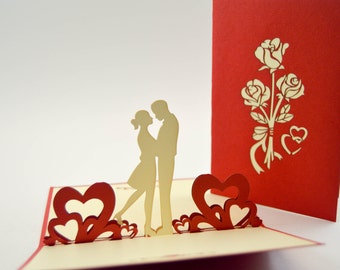 3d pop up cards etsy