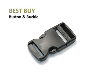 10 pcs Plastic Side Release Buckles 1/2", 5/8", 3/4", 1", 1 1/4" ,1 1/2", 2" #PH402