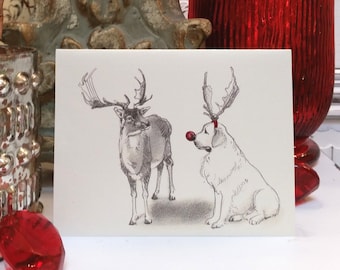 Great Pyrenees Holiday Card