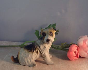 Vintage Ceramic Dog, Terrier type dog