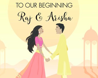 Modern Indian Wedding Itinerary