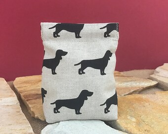 Taschenorganizer, bag with snap closure