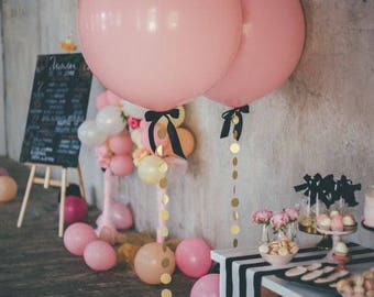 Jumbo Balloon | PINK BALLOON | giant balloon - baby shower - wedding decorations - party supplies - bridal shower - birthday party