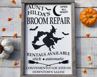 Witch sign/ halloween sign/ halloween decor/ witches/ fall decor/ home decor/ rustic/ country decor/ gifts