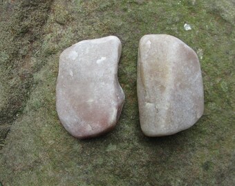 Beach Stone Cabinet Knobs ROSE MARBLE Natural Beach Stone Cabinet Knobs