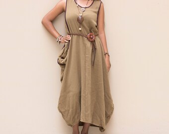Boho Dress Maxi Ethno Dress Bohemian Dress Gypsy Dress Hippie Dress Tribal Dress Nepali
