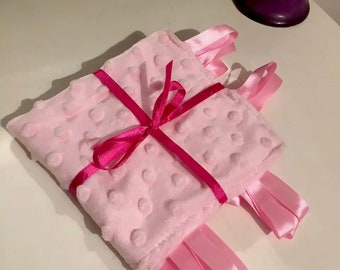 Taggies4Charity 30/30cm- BLUE,PINK or WHITE