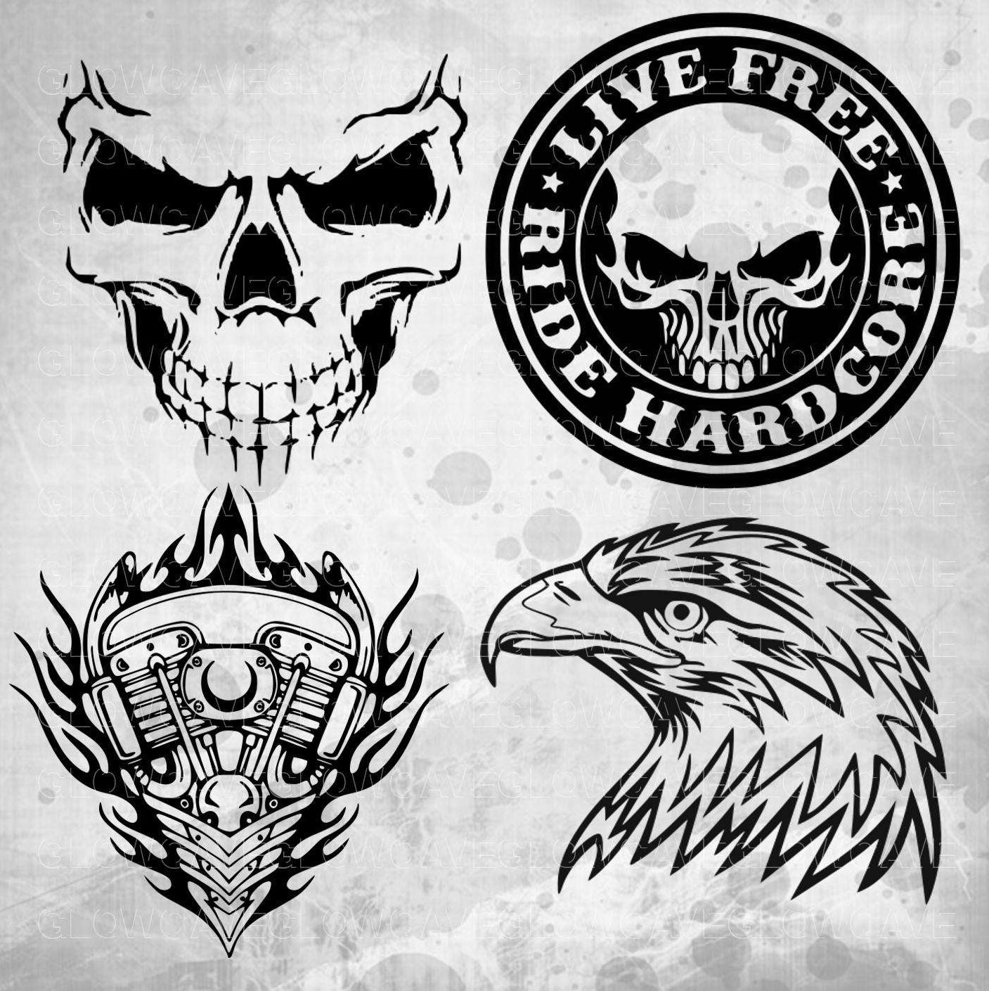 Download Harley Davidson svg Svg Dxf Png EpsSilhouette StudioCricut