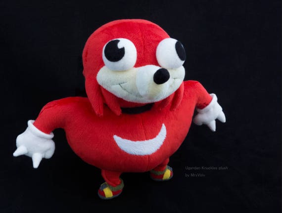 knuckles meme plush