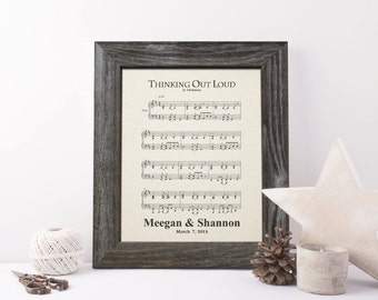 2nd anniversary gift for men, Cotton wedding anniversary gift for her, 2 years together, First dance song