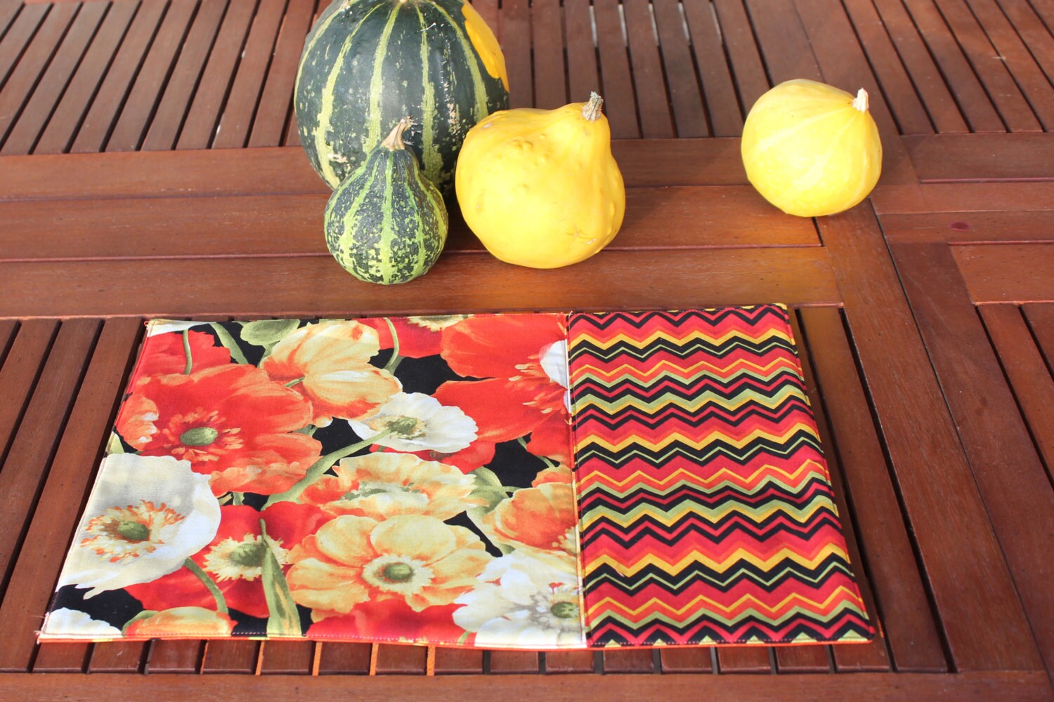 Fabric Placemats Romantic Style Set of 4 FREE SHIPPING