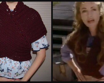 Dr. Quinn Michaela Pilot Replica Shawl, Wraparound Shawl, Colonial Shawl, Sontag Civil War, Caroline Ingalls, Civil War Reenactment
