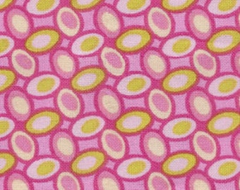 Heather Bailey Freshcut Jelly Bean Fabric in Pink and Fuschia for Freespirit - 1 Yard