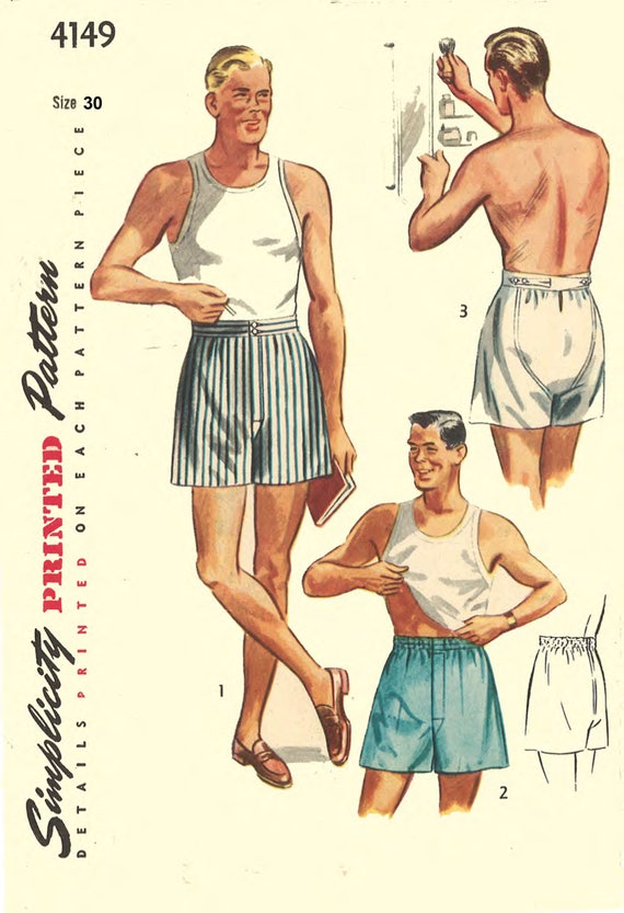 Vintage Mens Patterns 111