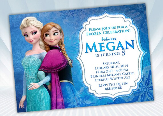 Frozen Invitation Wording 8