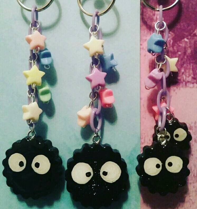 My Neighbor Totoro Soot sprites key chain