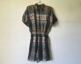 Vintage Short Jumpsuit
