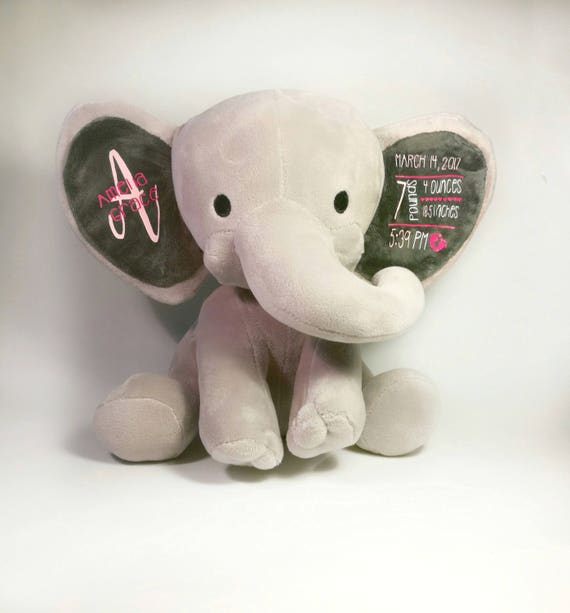 baby birth announcement baby birth announcement elephant